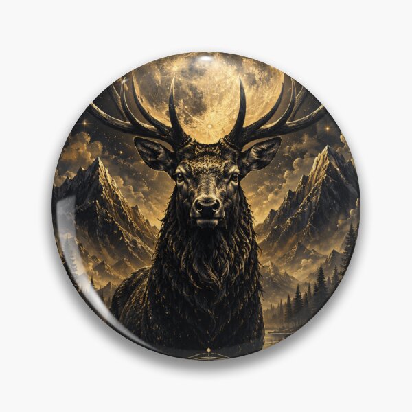 Item preview, Moonlit Stag Guardian designed and sold by PiotroInk.