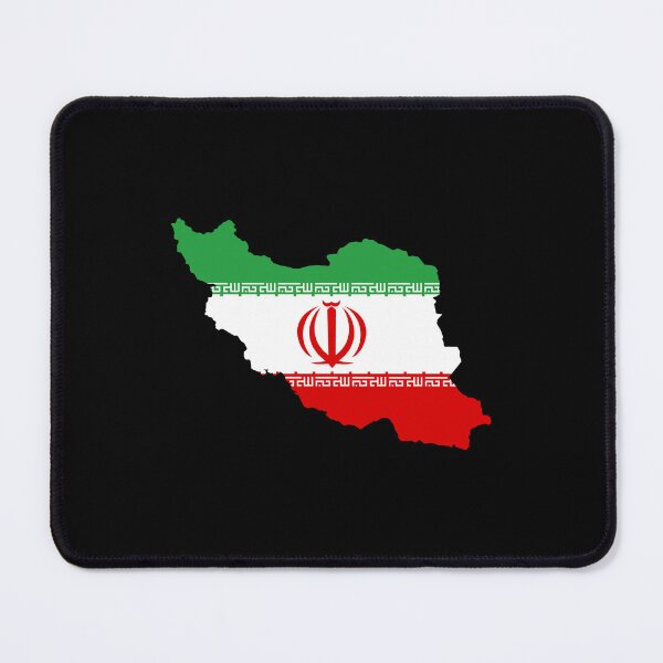 Item preview, Iran Shaped Flag IR designed and sold by shitpostee.