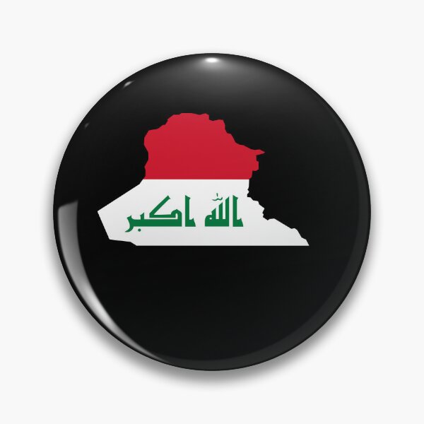 Item preview, Iraq Shaped Flag IQ designed and sold by shitpostee.