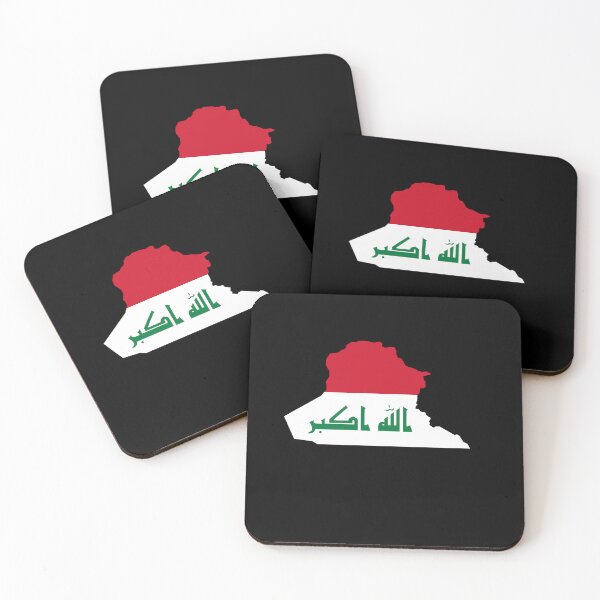 Item preview, Iraq Shaped Flag IQ designed and sold by shitpostee.