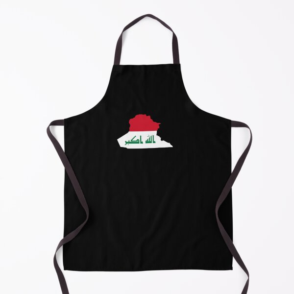 Item preview, Iraq Shaped Flag IQ designed and sold by shitpostee.