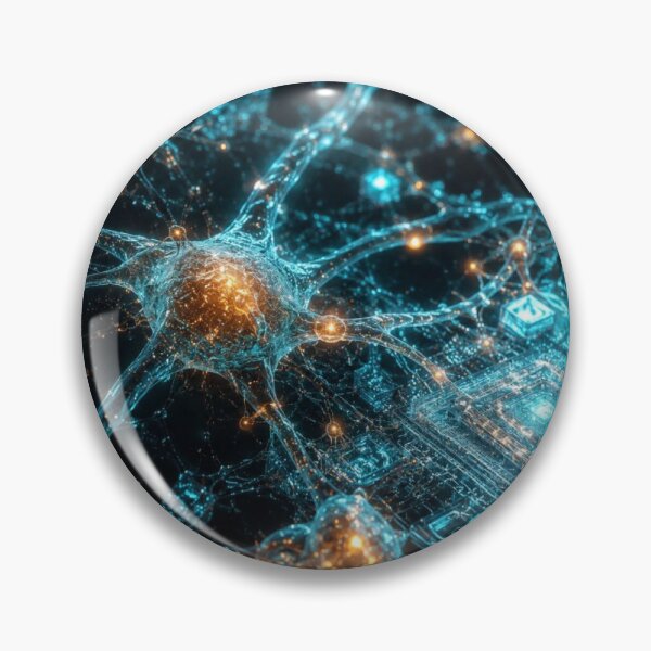 Item preview, Neural Chip designed and sold by TheQuirkyThread.