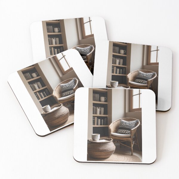 Item preview, Interior - African-Inspired Reading Corner, Relaxing Vibe designed and sold by Reverso-Design.