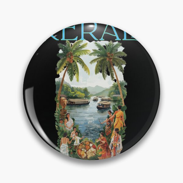 Artikelvorschau, Kerala-Stadtflair | Reiseästhetik aus „Gottes eigenem Land“ | Vintage-Indien-Souvenir Version 19 entworfen und verkauft von mndesignworx.