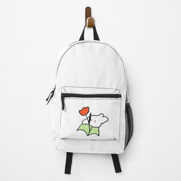 Item preview, Puffy Bloom Cute Cloud Holding Red Flower Doodle designed and sold by OKAYDA.
