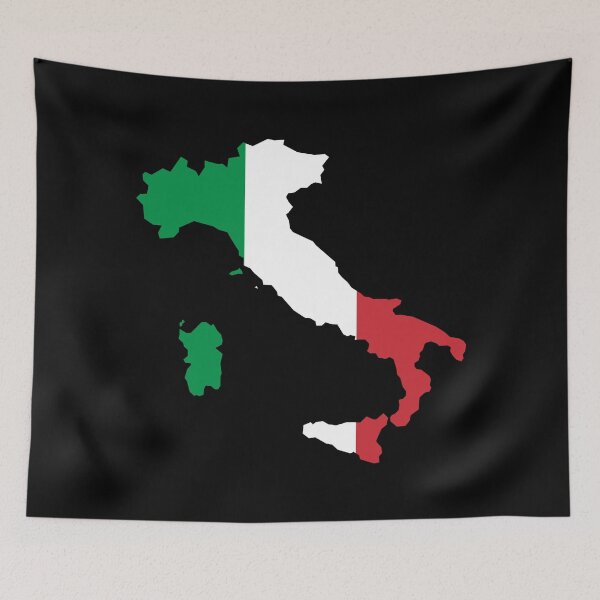 Item preview, Italy Shaped Flag IT designed and sold by shitpostee.