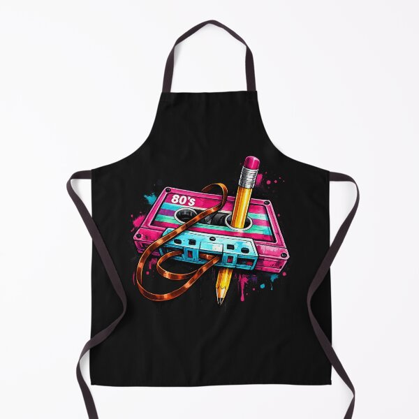 Item preview, Retro 80s Cassette Tape Graffiti Graphic Tee designed and sold by curiouschimp.
