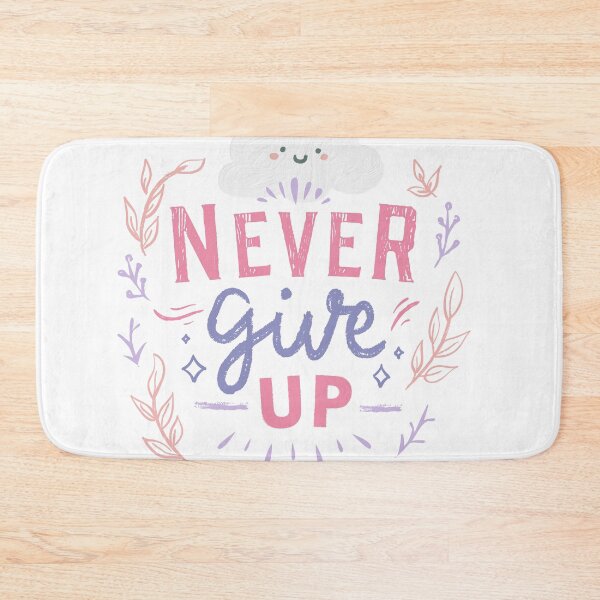 Item preview, Never give up designed and sold by warangdesign.