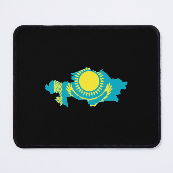 Item preview, Kazakhstan Shaped Flag KZ designed and sold by shitpostee.