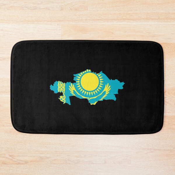 Item preview, Kazakhstan Shaped Flag KZ designed and sold by shitpostee.