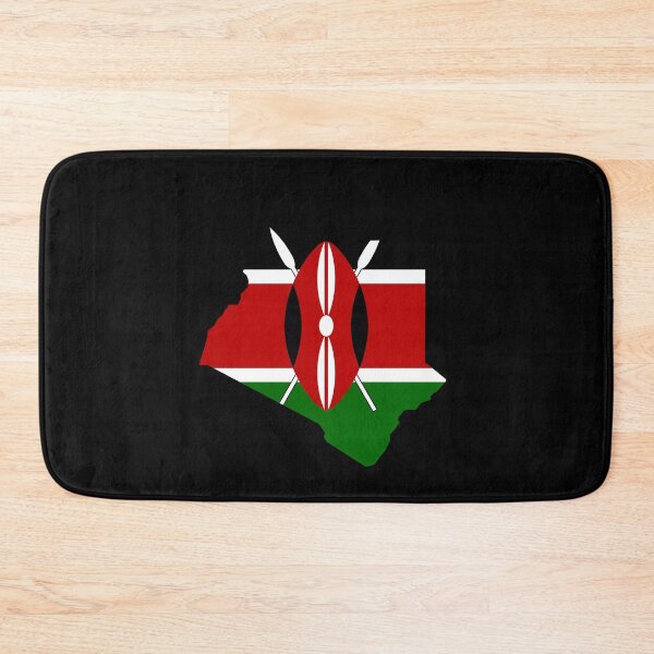 Item preview, Kenya Shaped Flag KE designed and sold by shitpostee.