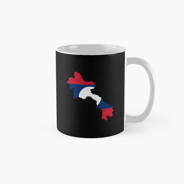Item preview, Laos Shaped Flag LA designed and sold by shitpostee.