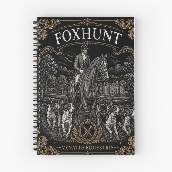 Item preview, Foxhunt Dark Academia Equestrian Art designed and sold by SunnyDesign82.