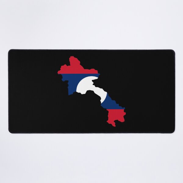 Item preview, Laos Shaped Flag LA designed and sold by shitpostee.