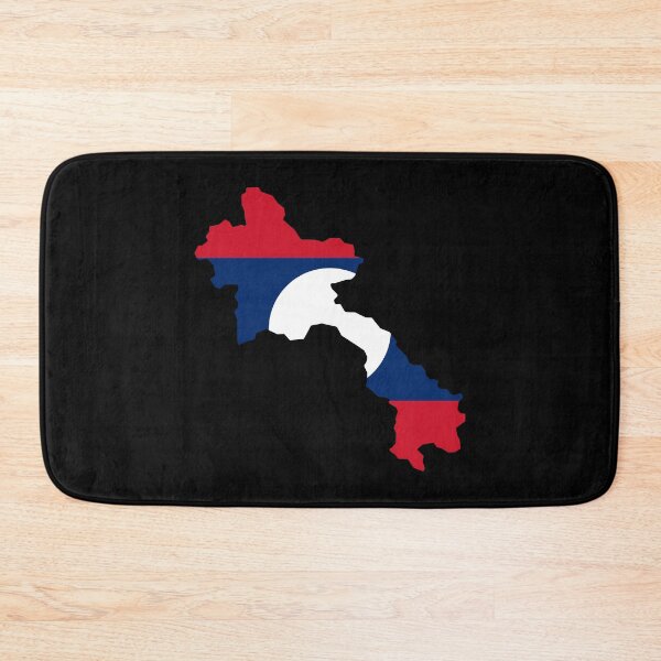 Item preview, Laos Shaped Flag LA designed and sold by shitpostee.