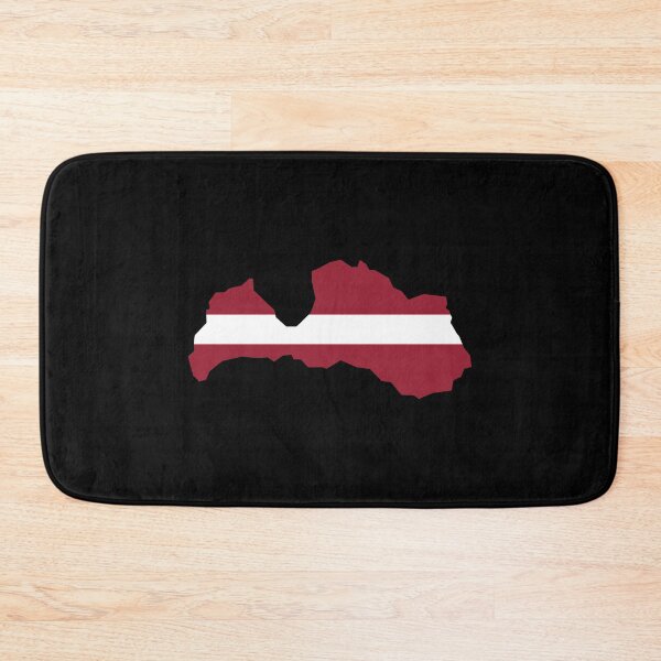 Item preview, Latvia Shaped Flag LV designed and sold by shitpostee.