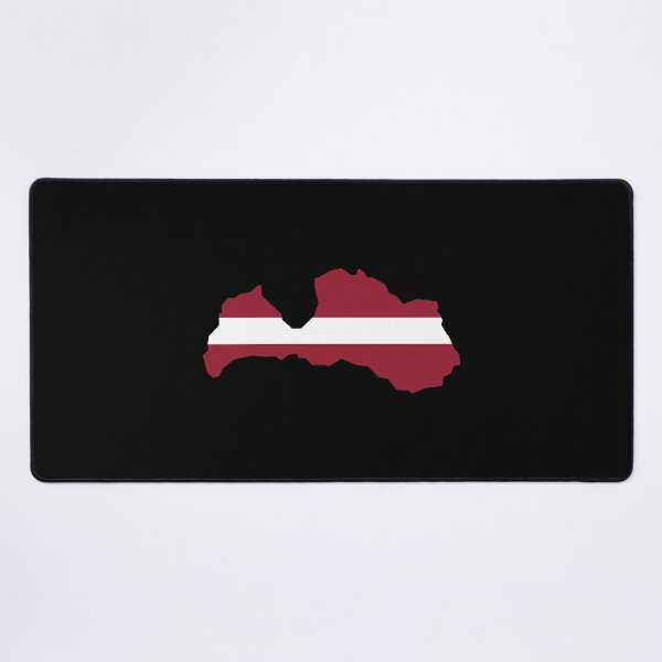 Item preview, Latvia Shaped Flag LV designed and sold by shitpostee.