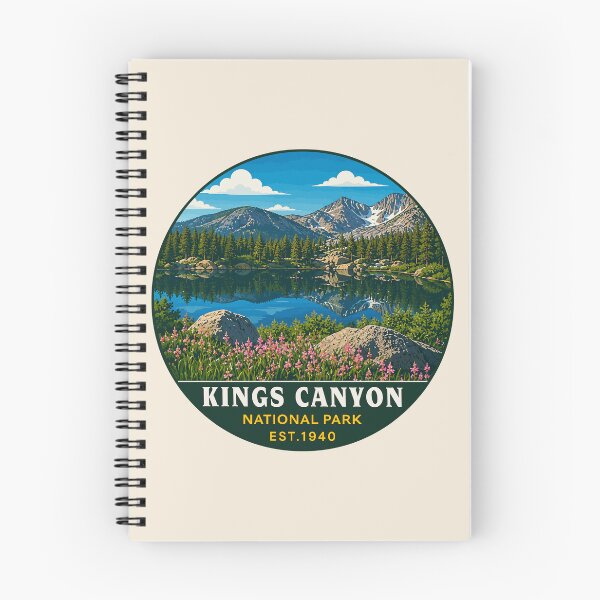 Item preview, Kings Canyon National Park Sticker designed and sold by Gideon Emmerich.