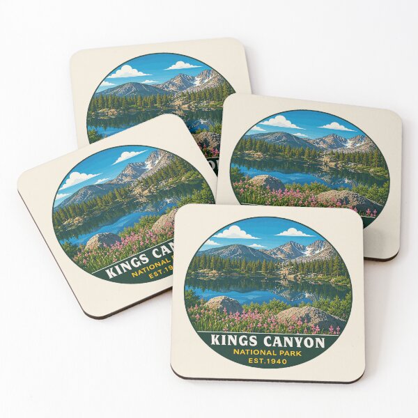 Item preview, Kings Canyon National Park Sticker designed and sold by Gideon Emmerich.