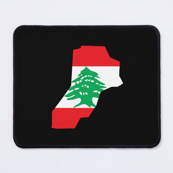 Item preview, Lebanon Shaped Flag LB designed and sold by shitpostee.