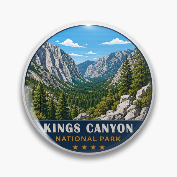 Item preview, Kings Canyon National Park Sticker designed and sold by Gideon Emmerich.