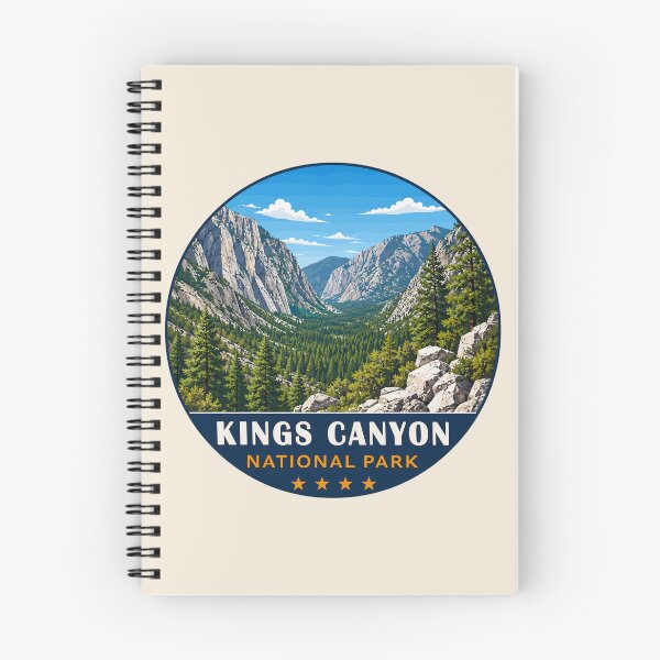 Item preview, Kings Canyon National Park Sticker designed and sold by Gideon Emmerich.