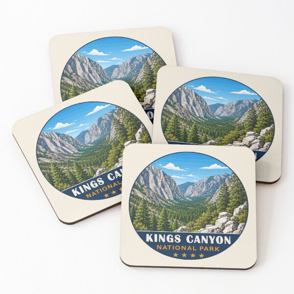 Item preview, Kings Canyon National Park Sticker designed and sold by Gideon Emmerich.