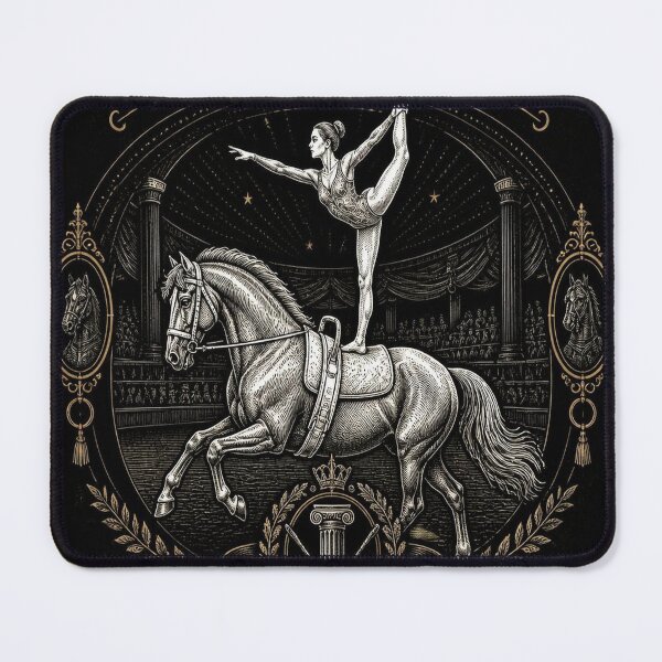 Item preview, Equestrian Vaulting Dark Academia Art designed and sold by SunnyDesign82.