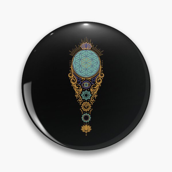 Item preview, Spirituality Sacred Geometry Lotus Flower Zen designed and sold by LuminOrb.