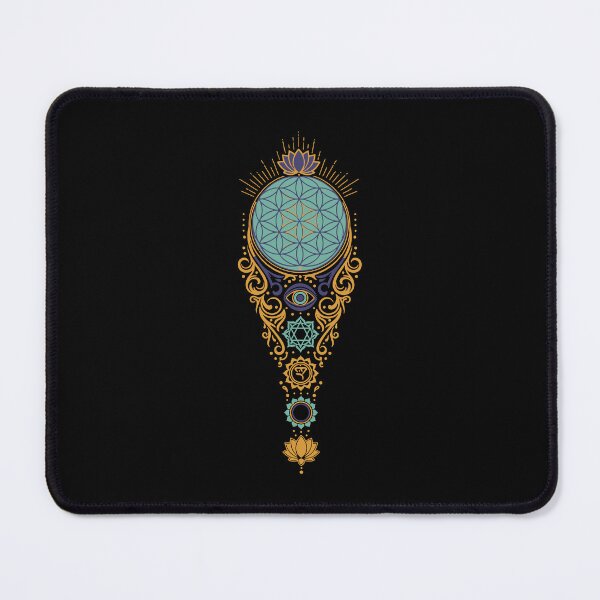 Item preview, Spirituality Sacred Geometry Lotus Flower Zen designed and sold by LuminOrb.
