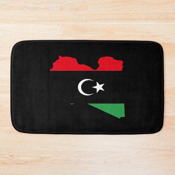 Item preview, Libya Shaped Flag LY designed and sold by shitpostee.