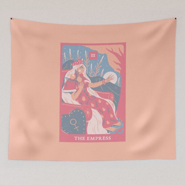 Item preview, The Empress Tarot Card designed and sold by AESTHETISCAPES.