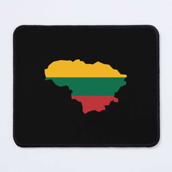 Item preview, Lithuania Shaped Flag LT designed and sold by shitpostee.