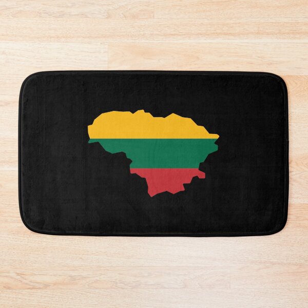 Item preview, Lithuania Shaped Flag LT designed and sold by shitpostee.