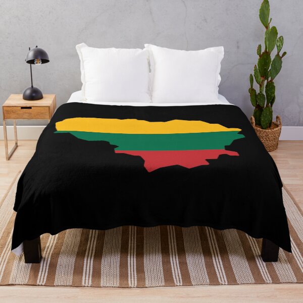 Item preview, Lithuania Shaped Flag LT designed and sold by shitpostee.