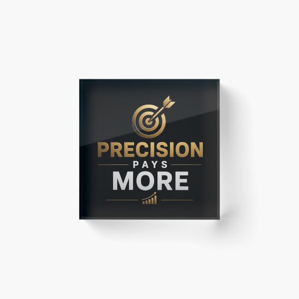 Item preview, Precision Pays More Trading Target designed and sold by PipForgeStudio .