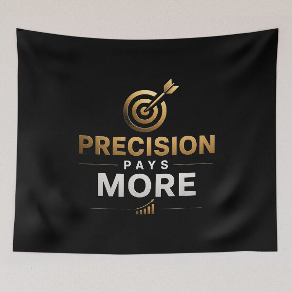 Item preview, Precision Pays More Trading Target designed and sold by PipForgeStudio .