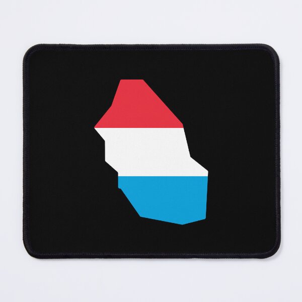 Item preview, Luxembourg Shaped Flag LU designed and sold by shitpostee.