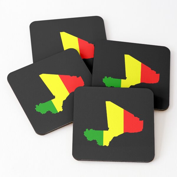 Item preview, Mali Shaped Flag ML designed and sold by shitpostee.