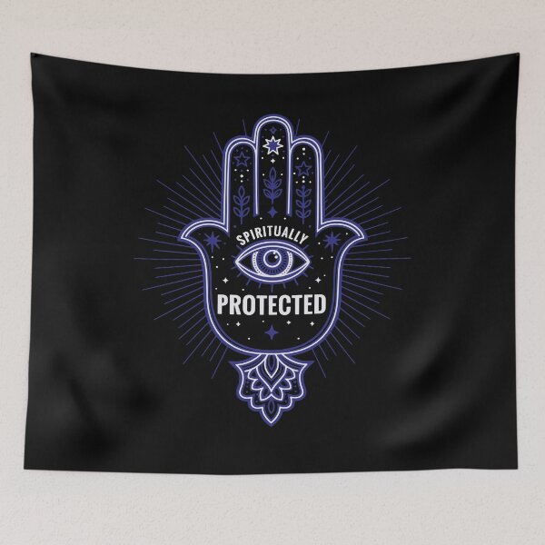 Item preview, Spirituality Spiritually Protected Sacred Symbol designed and sold by LuminOrb.