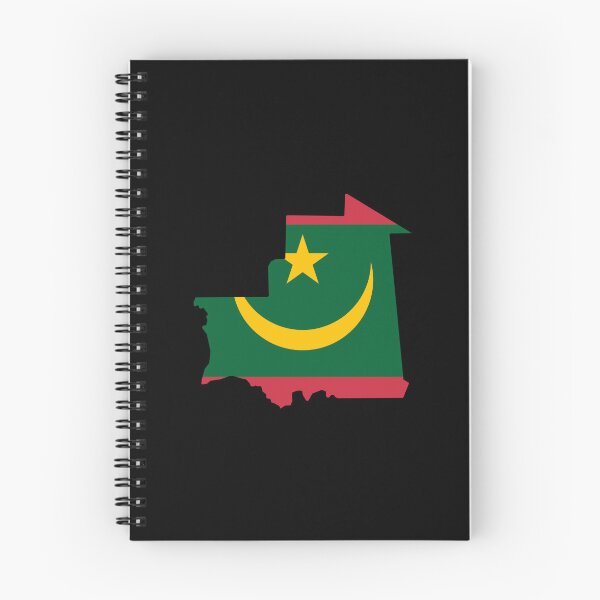Item preview, Mauritania Shaped Flag MR designed and sold by shitpostee.