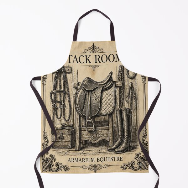 Artikelvorschau, Tack Room Ivory Vintage Equestrian Art entworfen und verkauft von SunnyDesign82.