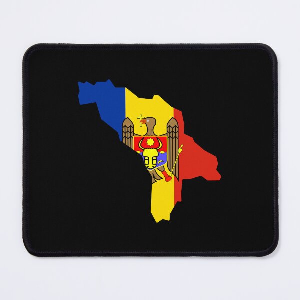 Item preview, Moldova Shaped Flag MD designed and sold by shitpostee.