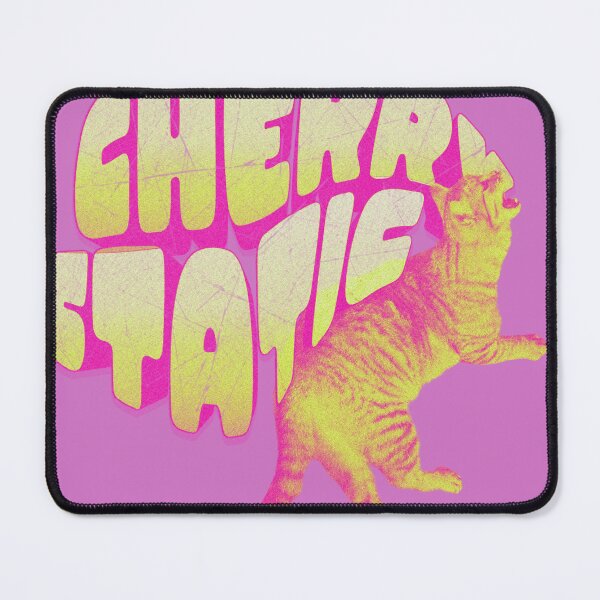 Item preview, Cherry Static Screaming Cat designed and sold by Alaricthornwell.