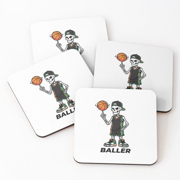 Item preview, Streetball Skeleton Emerald Green Pop Sticker designed and sold by Mr-wow.
