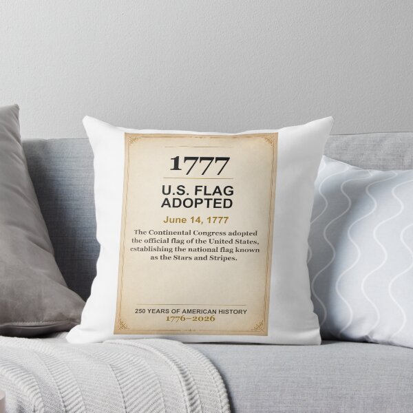 Item preview, America 250 | U.S. Flag Adopted | 1777 designed and sold by ariksworld.