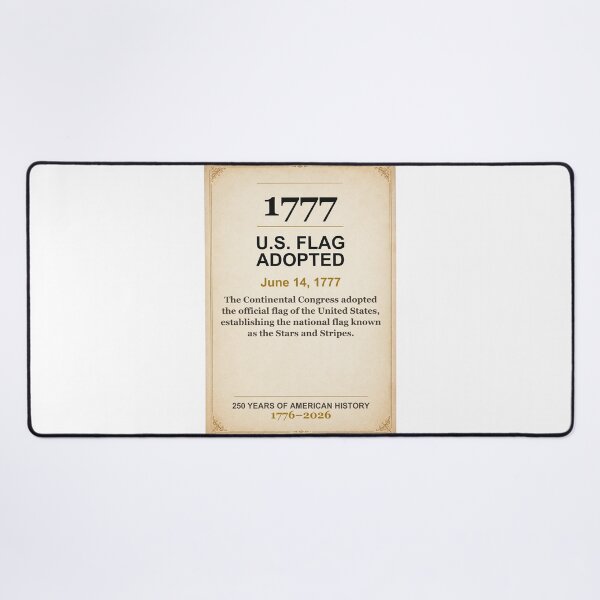 Item preview, America 250 | U.S. Flag Adopted | 1777 designed and sold by ariksworld.