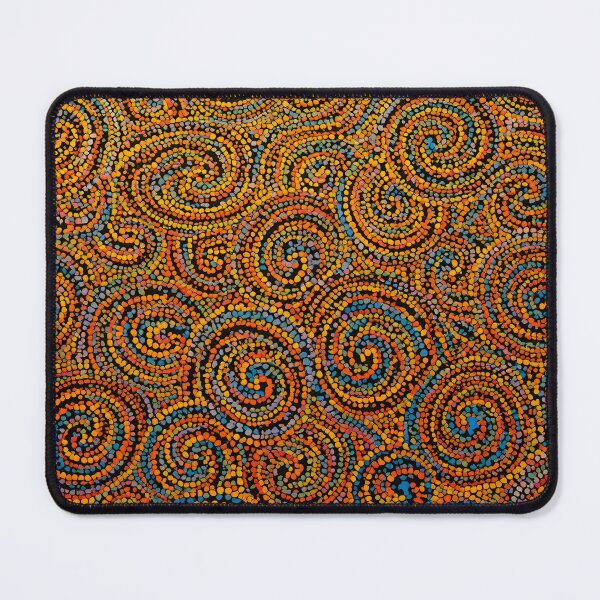 Item preview, Aboriginal Inspired Dot Art - Colorful Circulars Pattern designed and sold by GrinGalore.