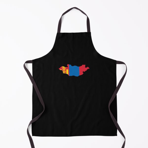 Item preview, Mongolia Shaped Flag MN designed and sold by shitpostee.
