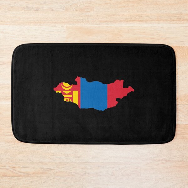Item preview, Mongolia Shaped Flag MN designed and sold by shitpostee.